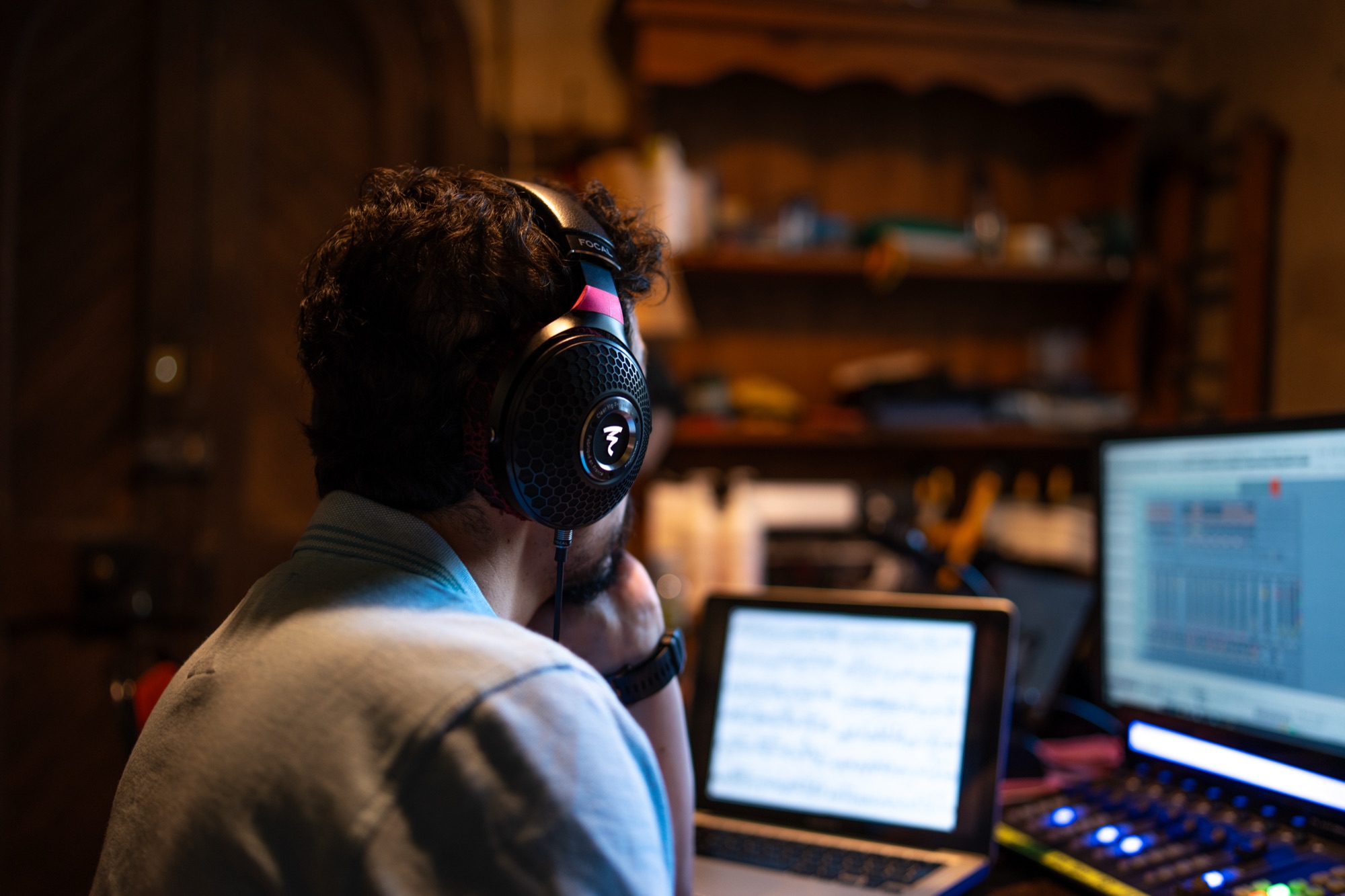 Classical CD and album production recording session